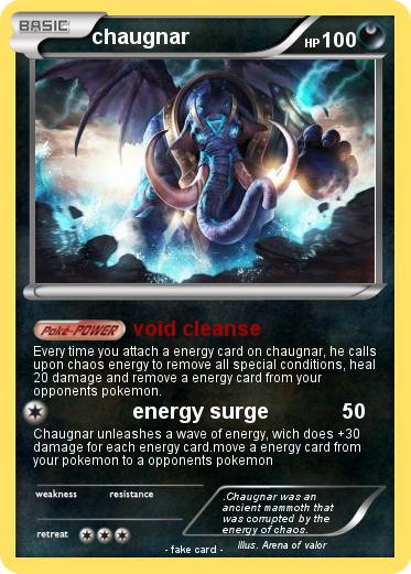 Pokemon chaugnar
