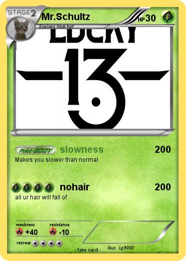 Pokemon Mr.Schultz