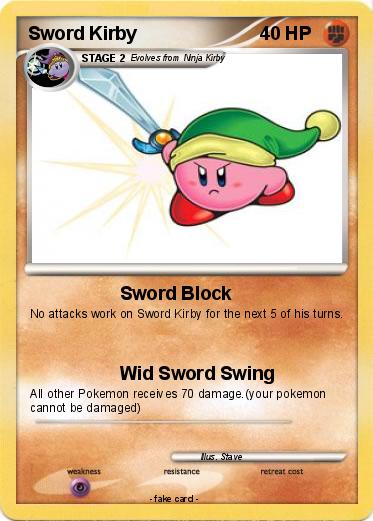 Pokemon Sword Kirby