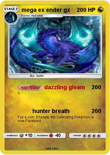 Pokemon mega ex ender gx