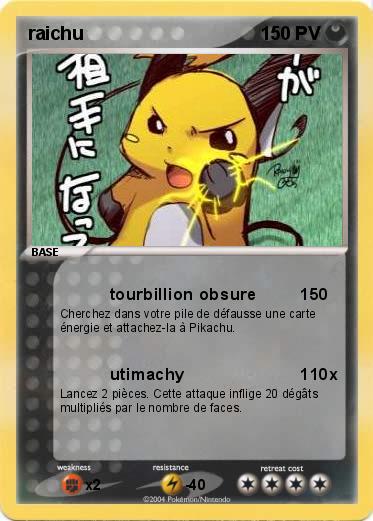 Pokemon raichu