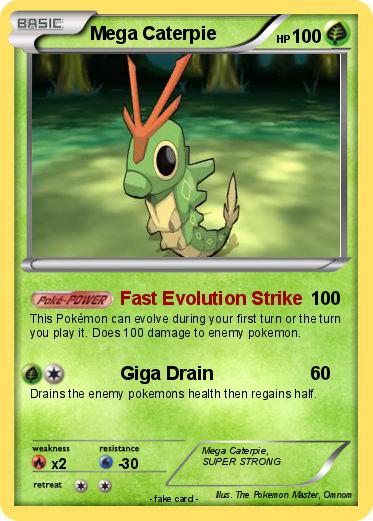 Pokemon Mega Caterpie