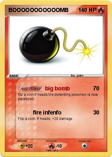Pokemon BOOOOOOOOOOOMB