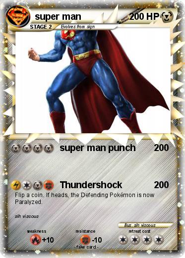 Pokemon super man