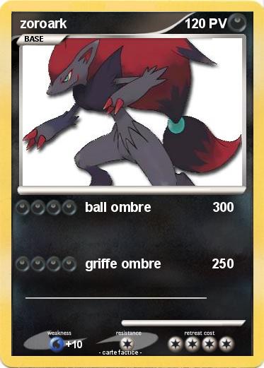 Pokemon zoroark