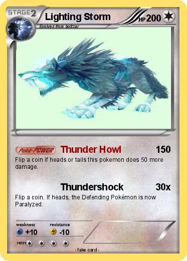 Pokemon Lighting Storm