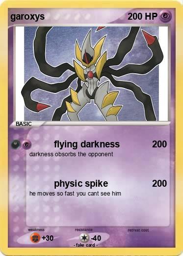 Pokemon garoxys