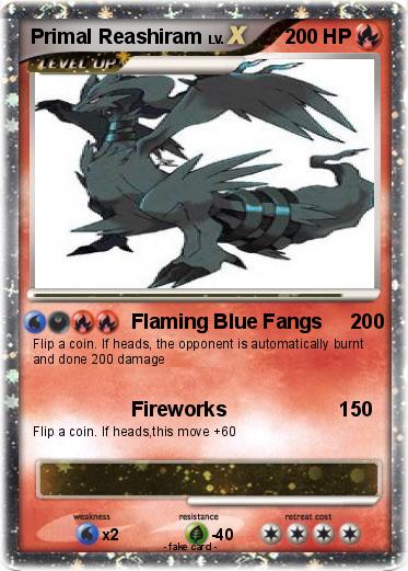 Pokemon Primal Reashiram
