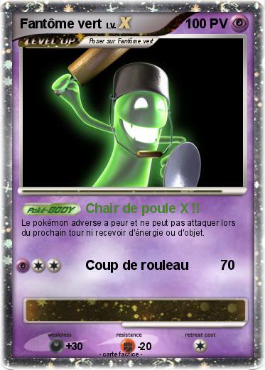 Pokemon Fantôme vert