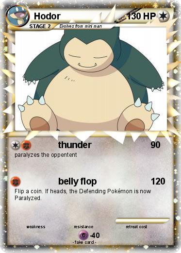 Pokemon Hodor