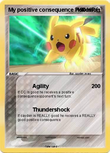 Pokemon My positive consequence Pokemon