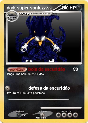 Pokemon dark super sonic