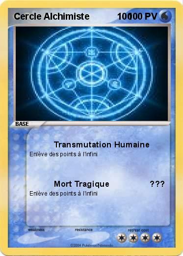 Pokemon Cercle Alchimiste           100