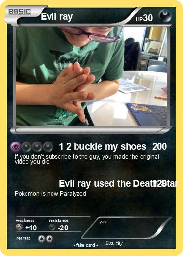 Pokemon Evil ray