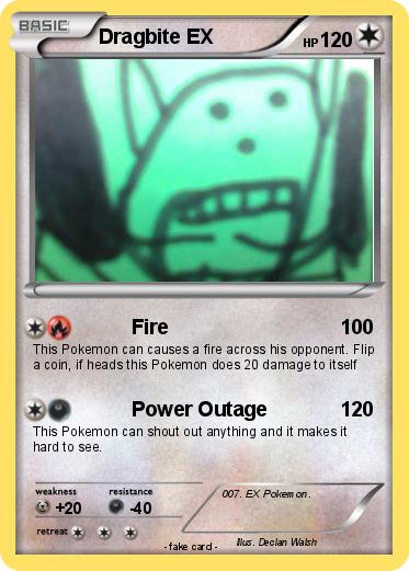 Pokemon Dragbite EX