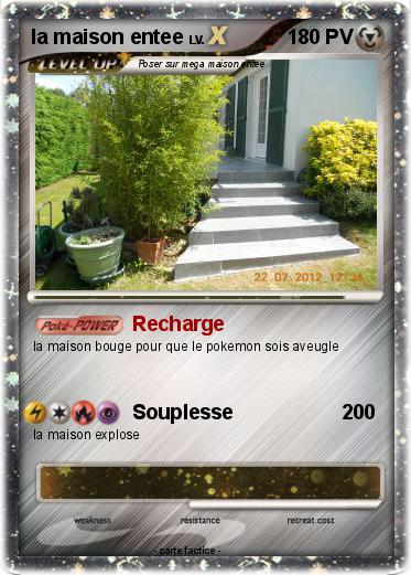 Pokemon la maison entee