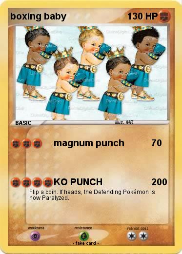 Pokemon boxing baby