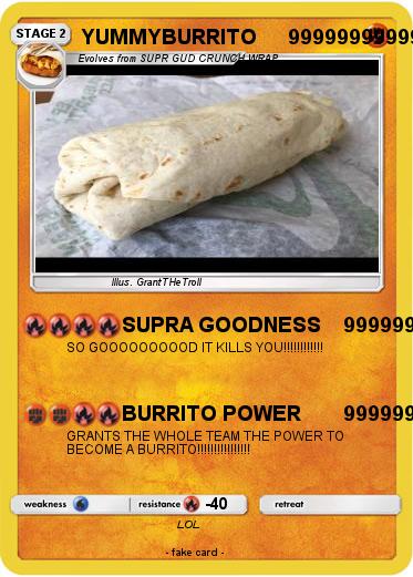 Pokemon YUMMYBURRITO