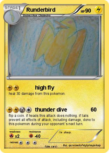 Pokemon Runderbird