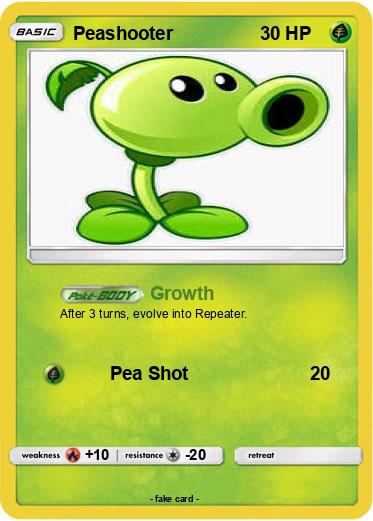 Pokemon Peashooter