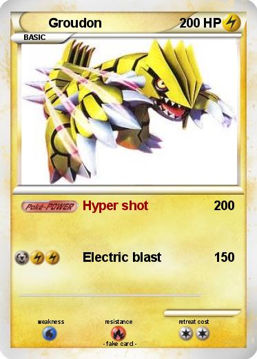 Pokemon Groudon