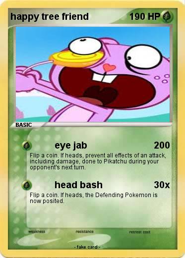 Pokemon happy tree friend