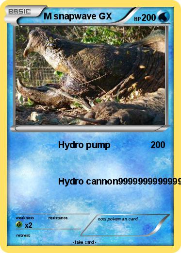 Pokemon M snapwave GX