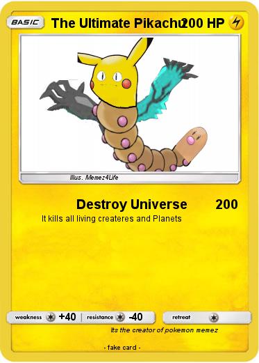 Pokemon The Ultimate Pikachu