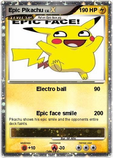 Pokemon Epic Pikachu