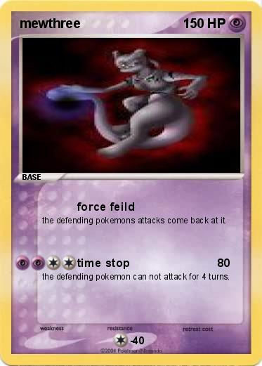 Pokemon mewthree