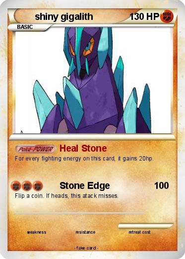Pokemon shiny gigalith
