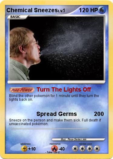 Pokemon Chemical Sneezes