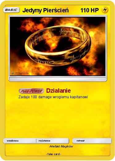 Pokemon Jedyny Pierścień