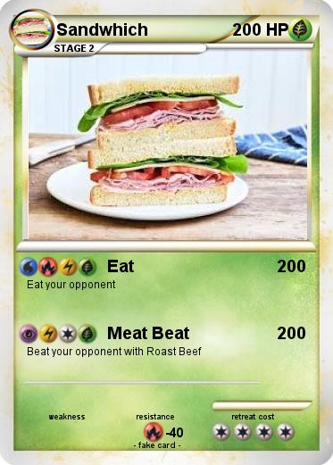 Pokemon Sandwhich