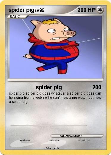 Pokemon spider pig