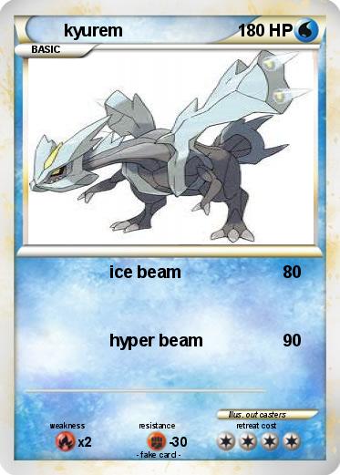 Pokemon kyurem