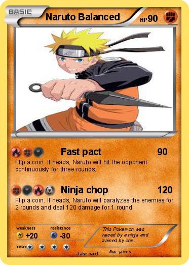 Pokemon Naruto Balanced