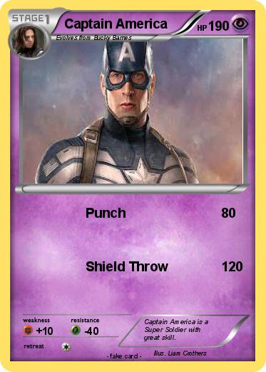 Pokemon Captain America