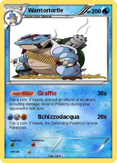 Pokemon Warriortortle