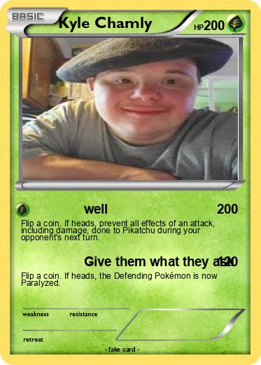 Pokemon Kyle Chamly