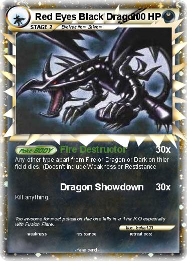 Pokemon Red Eyes Black Dragon