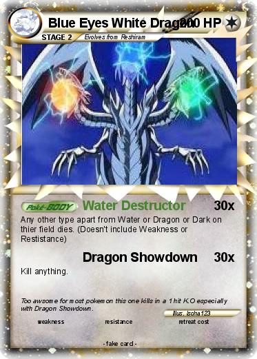 Pokemon Blue Eyes White Dragon