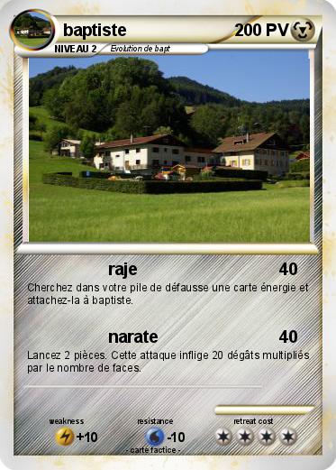 Pokemon baptiste