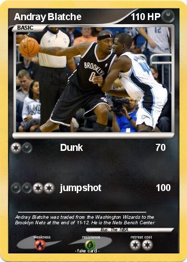 Pokemon Andray Blatche