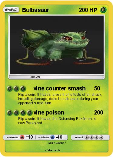 Pokemon Bulbasaur