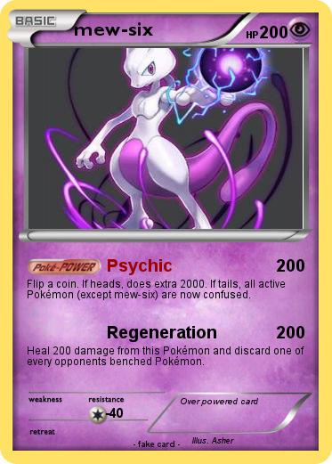 Pokemon mew-six