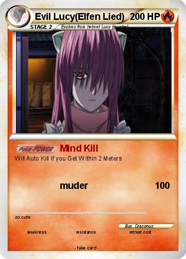 Pokemon Evil Lucy(Elfen Lied)