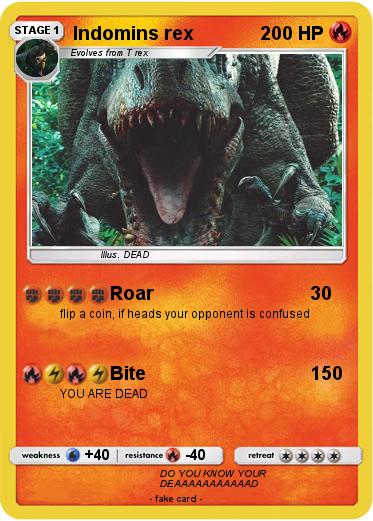 Pokemon Indomins rex