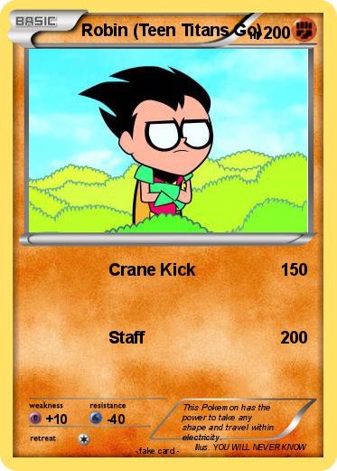 Pokemon Robin (Teen Titans Go)