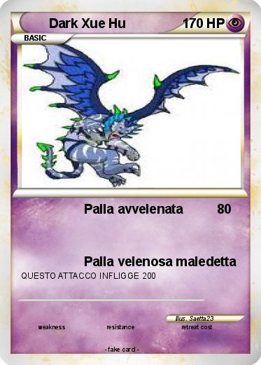 Pokemon Dark Xue Hu